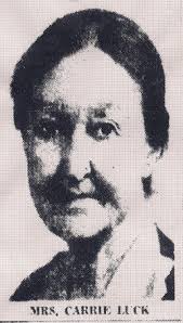 Carrie Luck's Instagram, Twitter & Facebook