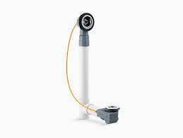 Kohler bathtub drain stopper leaking. K 37383 Pureflo 30 Rough In Cable Bath Drain W Tubing Pvc Kohler