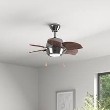 A fan with unique propeller can be one of your choices. 17 Stories 24 Lujan 6 Blade Propeller Ceiling Fan With Light Kit Included Reviews Wayfair