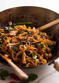 Thai Drunken Noodles Pad Kee Mao Recipetin Eats