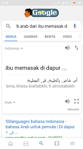 Membuat Kalimat Ibu Sedang Memasak Di Dapur Dalam Bahasa Arab Brainly Co Id