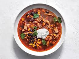 Slow Cooker Tex Mex Chicken And Black Bean Soup Recipe Cooking Light Recipe Bean Soup Recipes Bean Soup Healthy Instant Pot Recipes