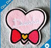 Lovely Design Embroidery Patch Garment Accessory