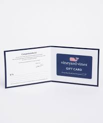 Visit the vineyard vines page at rakuten to find promo codes that you can use to save every time you shop. Gift Cards Buy The Perfect Gift At Vineyard Vines