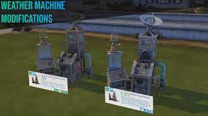 Check the traits of the apartment before you move in, but know that you can change some of them. Mod The Sims Two Weather Machine Modifications