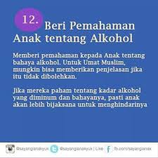 No Alkohol Pendidikan Psikologi Mengasuh