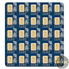 Cost effective entry in precious metal investing. Buy Multigram 25 X 1 Gram Gold Bars Pamp Suisse Fortuna With Veriscan 9999 Fine 24kt In Assay Pamp Suisse Gold Bars Buy Gold And Silver Coins Bgasc Com