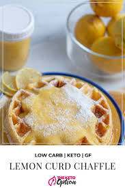 Cream Cheese Chaffle With Lemon Curd Recipe In 2020 Low Carb Keto Recipes Keto Recipes Easy Low Carb Keto