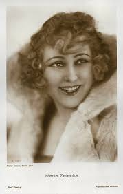 European Film Star Postcards: Maria Zelenka
