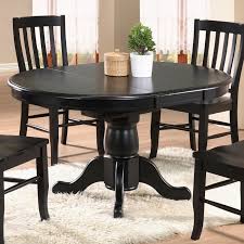 Skovby make dining tables in many sizes and in 13 different finishes. Round Dining Table For 6 With Leaf Ideas On Foter