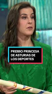 Carolina Marín en el Premio Princesa de Asturias de los Deportes