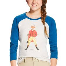Ariat Girls Fox As Hunter T Shirt