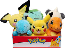 Pichu is classified as a quadruped, but it can walk easily on its hind legs. Animefanshop De Pichu Pokemon Pluschtier Wave 7 Wicked Cool Toys 20 Cm