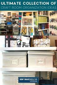 Then, with a little bit of creativity and elbow grease, you can turn it into something beautifully functional, like these projects. Ultimate Collection Of Craft Room Organization Storage Ideas