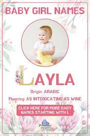 Baby Girl Names That Start With L In 2021 Baby Girl Names Christian Baby Girl Names J Baby Girl Names