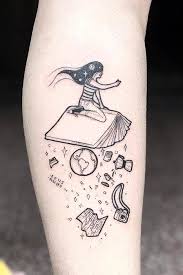 Tattoolit, where many of these images came from, has plenty more, plus a book on the same topic. 23 Awesome Tattoo Ideas For Book Lovers Page 2 Of 2 Stayglam