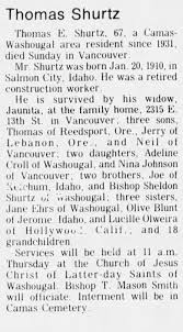 Thomas Elba Shurtz (1911-1977)