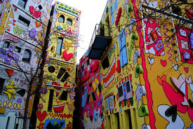 happy rizzi house braunschweig pop art artists city art graffiti art