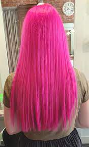 I Ve Had Pink Hair For 8 Years But This Is The Longest I Ve Been Able To Grow It Moroccan Oil Special Effects Atomic Pink Dye And Olaplex Have Worked Wonders For Me