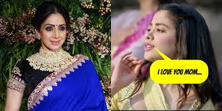 I'd love to sing for janhvi kapoor. Dhadak Janhvi Kapoor Pays A Tribute To Mom Sridevi Bollyworm