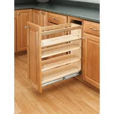 I used a dozen of these roll out cabinet drawers in the kitchen and kitchen pantry to help cut down on the mess. Rev A Shelf Pull Out Pantry Reviews
