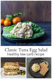 Classic Tuna Egg Salad Easy To Make With Basic Ingredients Recipe Best Tuna Salad Recipe Tuna And Egg Healthy Meal Plans