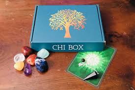 Chi Box1 Chaque Pierre Dans Une Pochette Velours 1 Welcome Box Avec Les 7 Chakras Sels De L Himalaya Autres Box The Subscription Boxes Subscription Box Box
