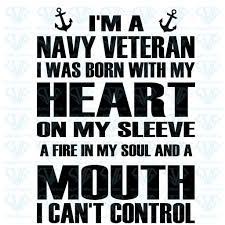 Download Im A Navy Veteran Svg Files For Silhouette Files For Cricut Svg Dxf Eps Png Instant Download Supersvg Navy Veteran Svg Cricut