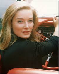 The woman driver onscreen