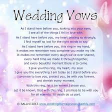 Romantic Wedding Vows Sample Marriage Vow Examples Wedding Vows To Husband Wedding Vows That Make You Cry Romantic Wedding Vows