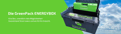 We provide our members with 100% renewable electricity from solar, wind and hydro. Die Energybox Greenpack Berlin Greenpack Mobile Energy Solutions
