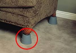 Product title meetwarm 3 inch bed risers heavy duty furniture risers for couch sofa bed desk table (wood grain), set of 4 average rating: Standers Furniture Risers Bed Chair Sofa Lift