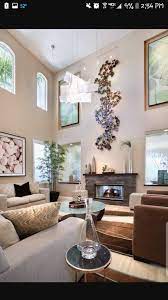 Decorating Rooms With High Ceilings Https Homecreativa Com Decorating Rooms With High Ceilin Wall Decor Living Room Living Room Draperies Living Room Paint