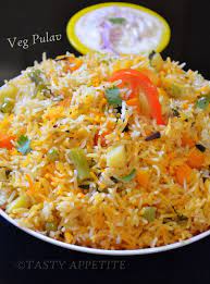 Vegetable Pulav Veg Pulao Step By Step Recipe Veg Pulao Indian Food Recipes Vegetarian Veg Pulao Recipe