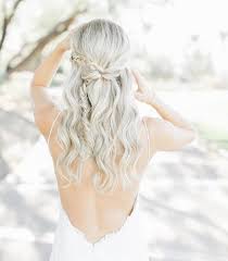 Half up half down braided wedding hair ~ we ❤ this! 28 Braided Wedding Hairstyles For Long Hair Ruffled