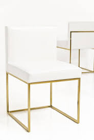 007 Dining Chair With Chrome Base White Alligator Leather Dining Room Chairs Modern Modern Dining Chairs White Dining Room Chairs