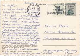 Find a post office or a public mail drop box in your area. Actual Postcard Rate Within Us In 1978 Stamp Community Forum