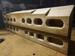 Finished My Diy Hangboard Climbing Diy Climbing Wall Hangboard Home Climbing Wall