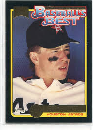 You wind him up in the spring, turn him loose, he hits.330 or.340, and you shut him off at the end of the season, lefty gomez famously said of the hall of fame hitter. Jeff Bagwell 1992 Topps Mcdonald S Rookie Card Psm