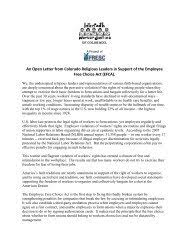 Open Letter from Faith Leaders to Donald Trump