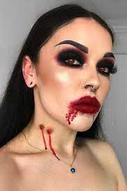 23 Vampire Makeup Ideas For Halloween 2020 Stayglam Vampire Makeup Halloween Halloween Costumes Makeup Vampire Makeup