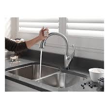 single handle pull down kitchen faucet