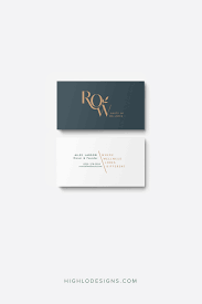 Despite the increasing dominance of online business tools, the humble business card still has an important role to play. Business Card Design For Row By Highlo Designs The Colors Make This Business Card Design Simple Business Card Design Creative Business Card Design Minimalist