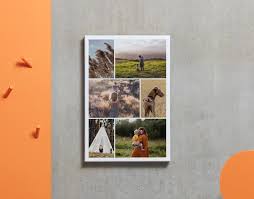 Die fotoleinwand präsentiert sich eindrucksvoll wie ein gemälde und kann deshalb zum echten highlight an der heimischen wand avancieren. Leinwandcollage Platz Fur Alle Lieblingsfotos Photobox