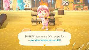 How To Get The Permanent Ladder Diy Recipe In Animal Crossing New Horizons Pro Game Guides