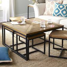 Parquet Coffee Table Set Java Coffee Table Coffee Table With Stools Underneath Vintage Home Decor