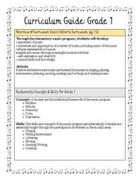Lessons include instructions, correlations to standards, objectives, procedures, and materials needed. Grade 1 Music Lesson Plans First 12 Weeks Alberta By Miss Olivia S Studio