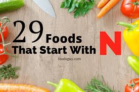 Learn these types of food and drinks to improve and enlarge your vocabulary in english. 29 Foods That Start With N Foods Guy