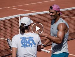 Welcome back and thanks for watchingbe sure to subscribe if you enjoy our content.follow us on social media @betterbodieste.music: Rafael Nadal And Iga Swiatek Train On The Roland Garros Courts Portal4sport