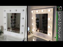 Makeup Vanity Mirror With Lights Diy